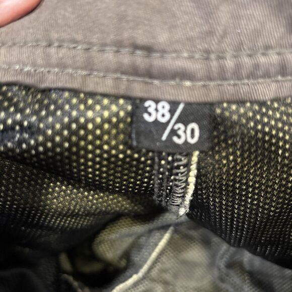 Speed & Strength Pants Men's Size 38x30 Green Double Knee Motorcycle Riding Bike - Picture 15 of 16